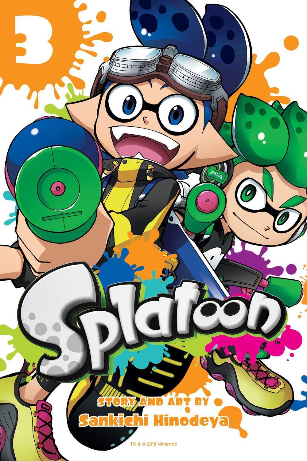 Splatoon, Vol. 3 by Sankichi Hinodeya - ISBN: 9781421598574