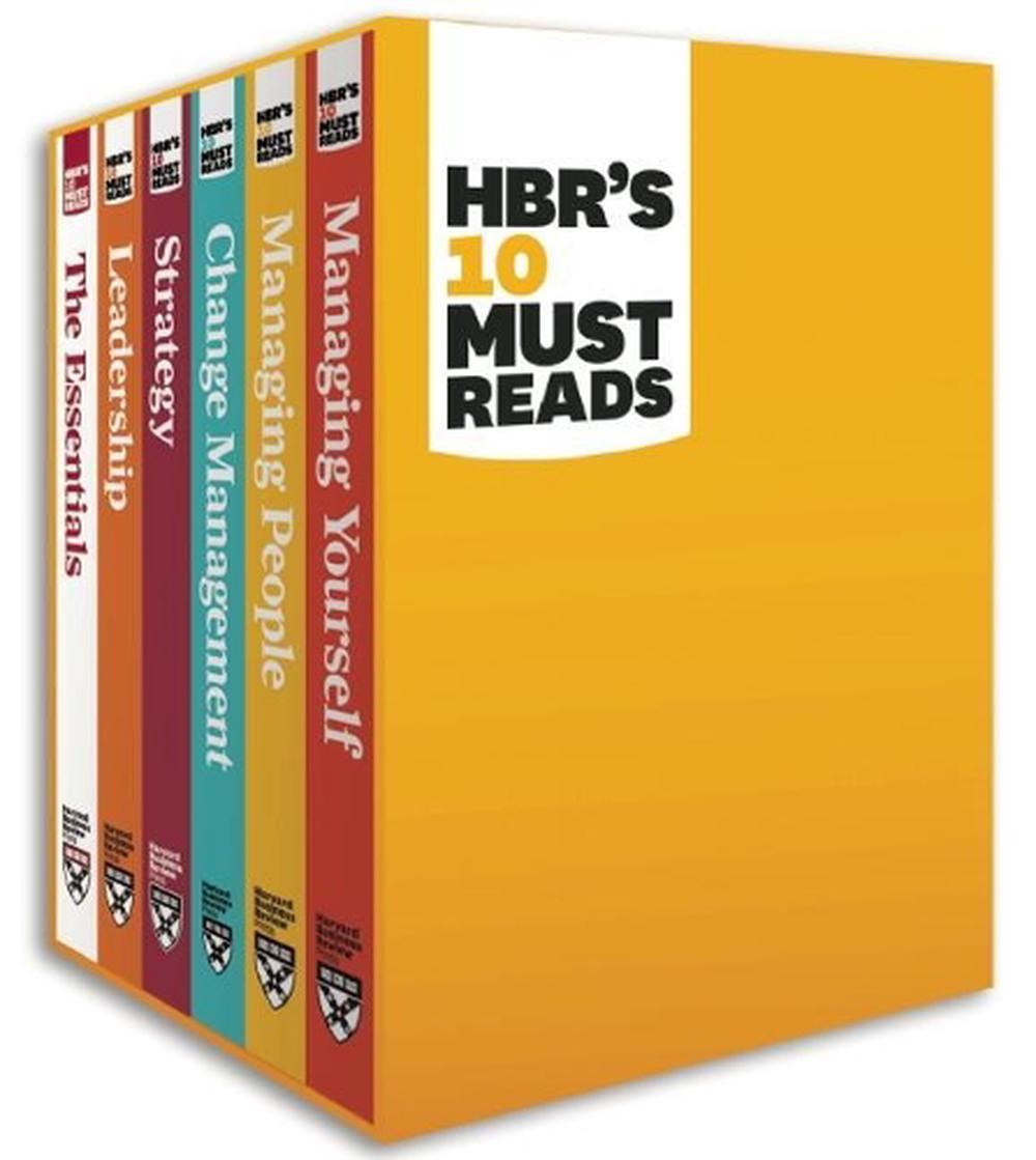 HBR's 10 Must Reads Boxed Set (6 Books) (HBR's 10 Must Reads) by
