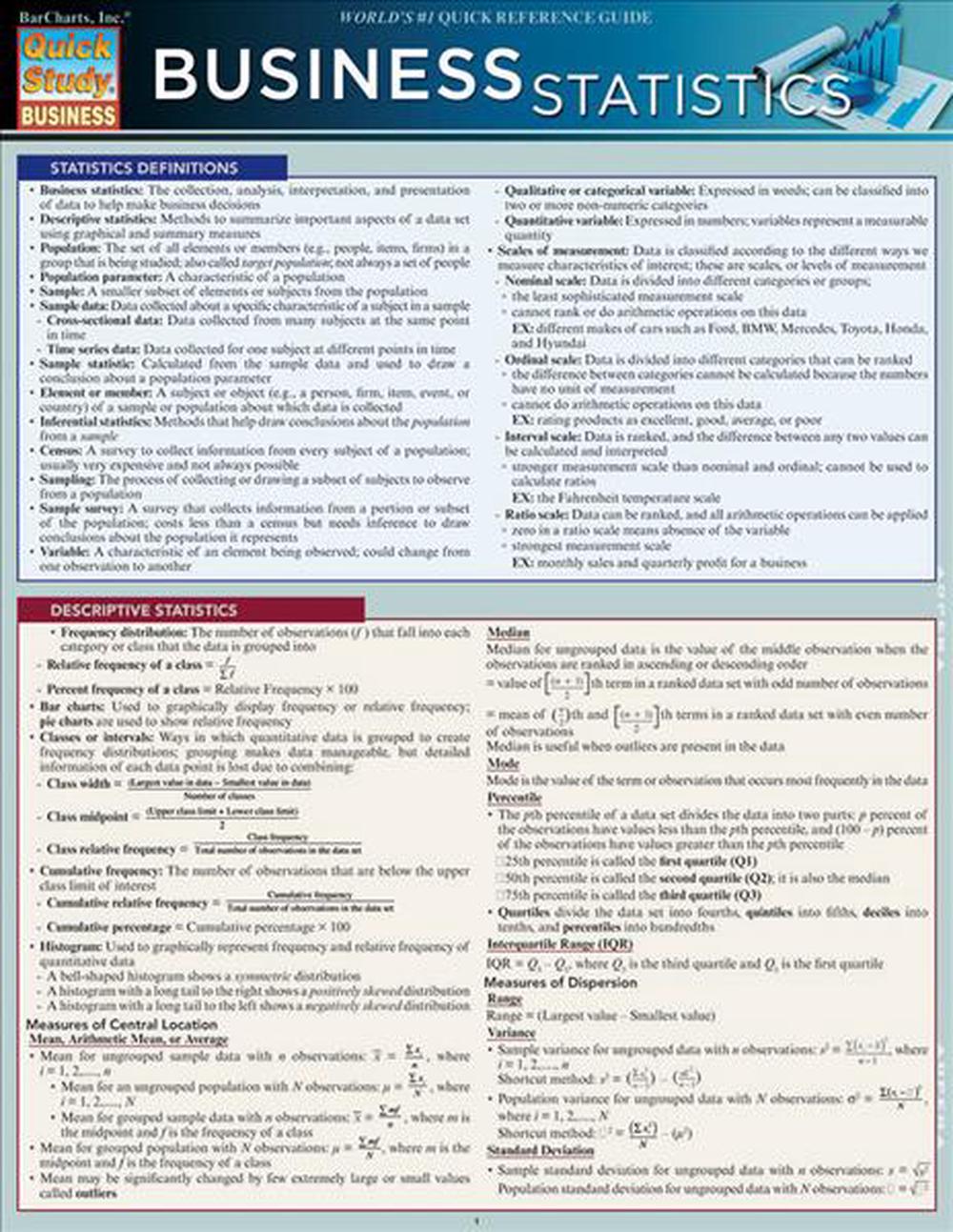 Business Statistics, 9781423220299