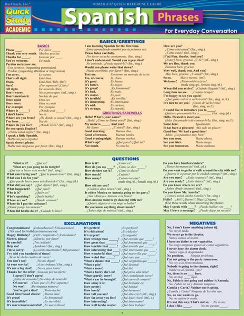 Spanish Phrases by Joseph Levi - ISBN: 9781423231141