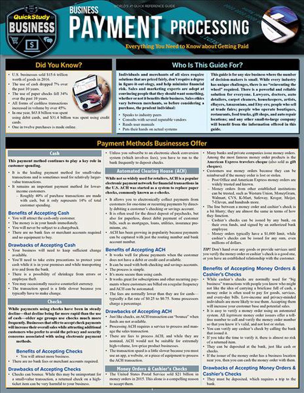 Payment Collection for Small Business, 9781423234784