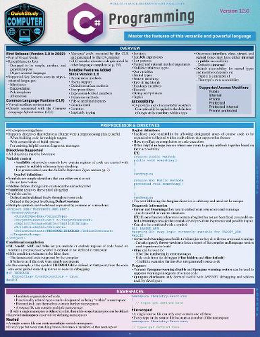 C# Programming, 9781423250494