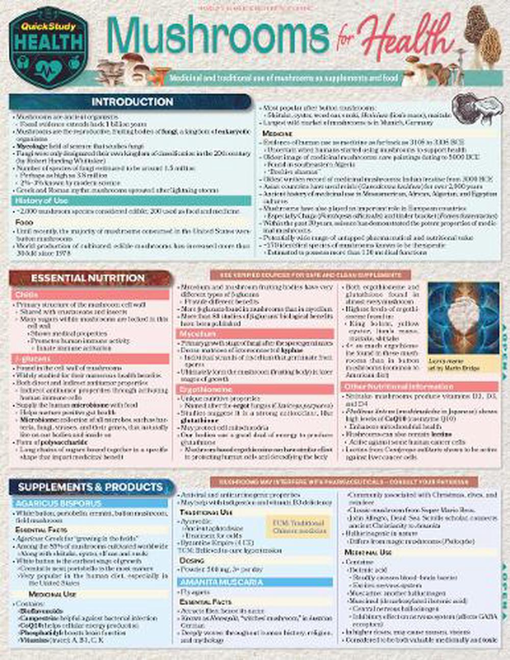 Mushrooms for Health, 9781423250920