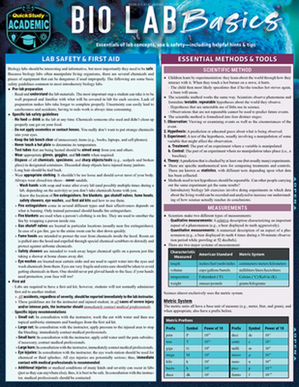 Bio Lab Basics, 9781423251460