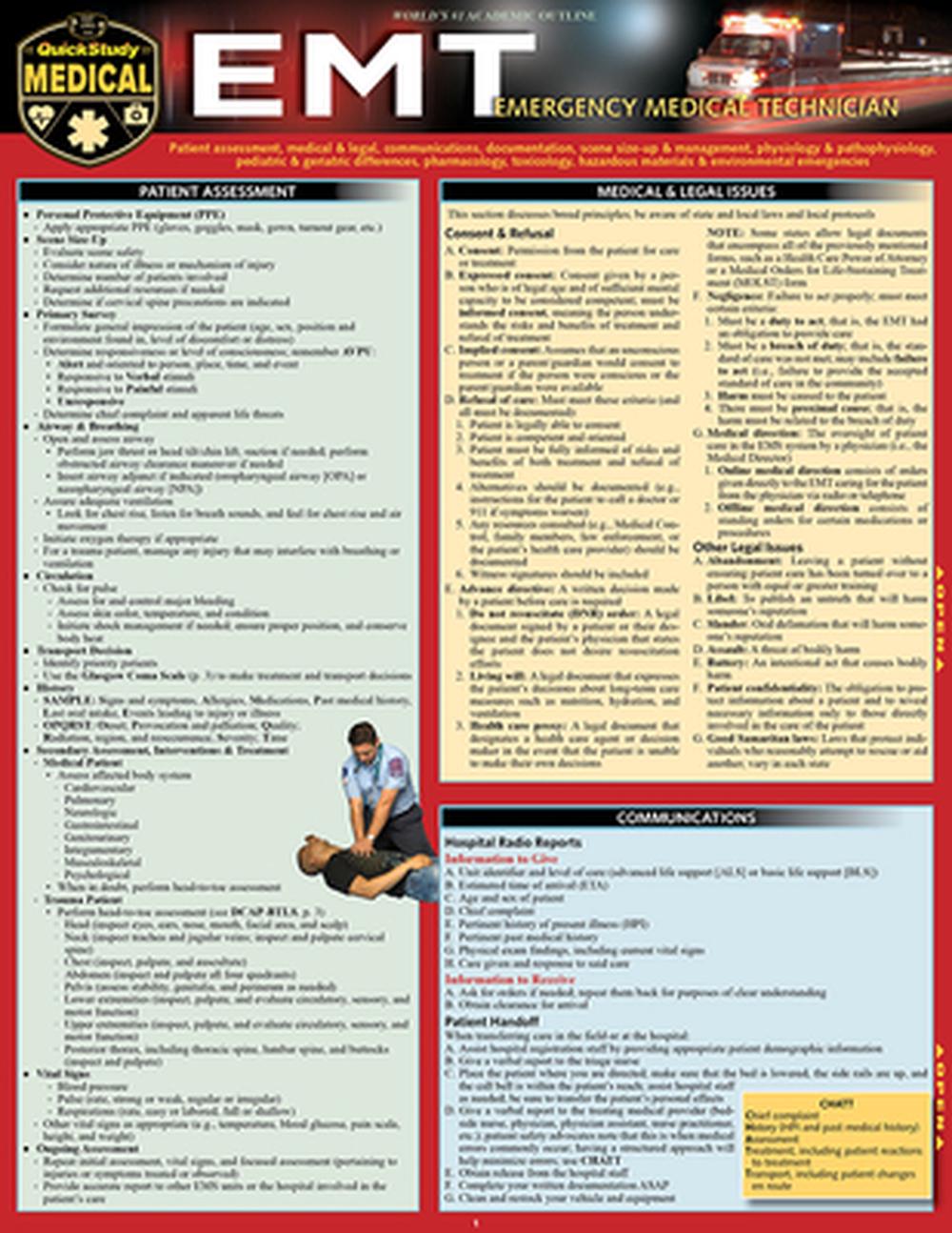 Emt- Emergency Medical Technician, 9781423251514