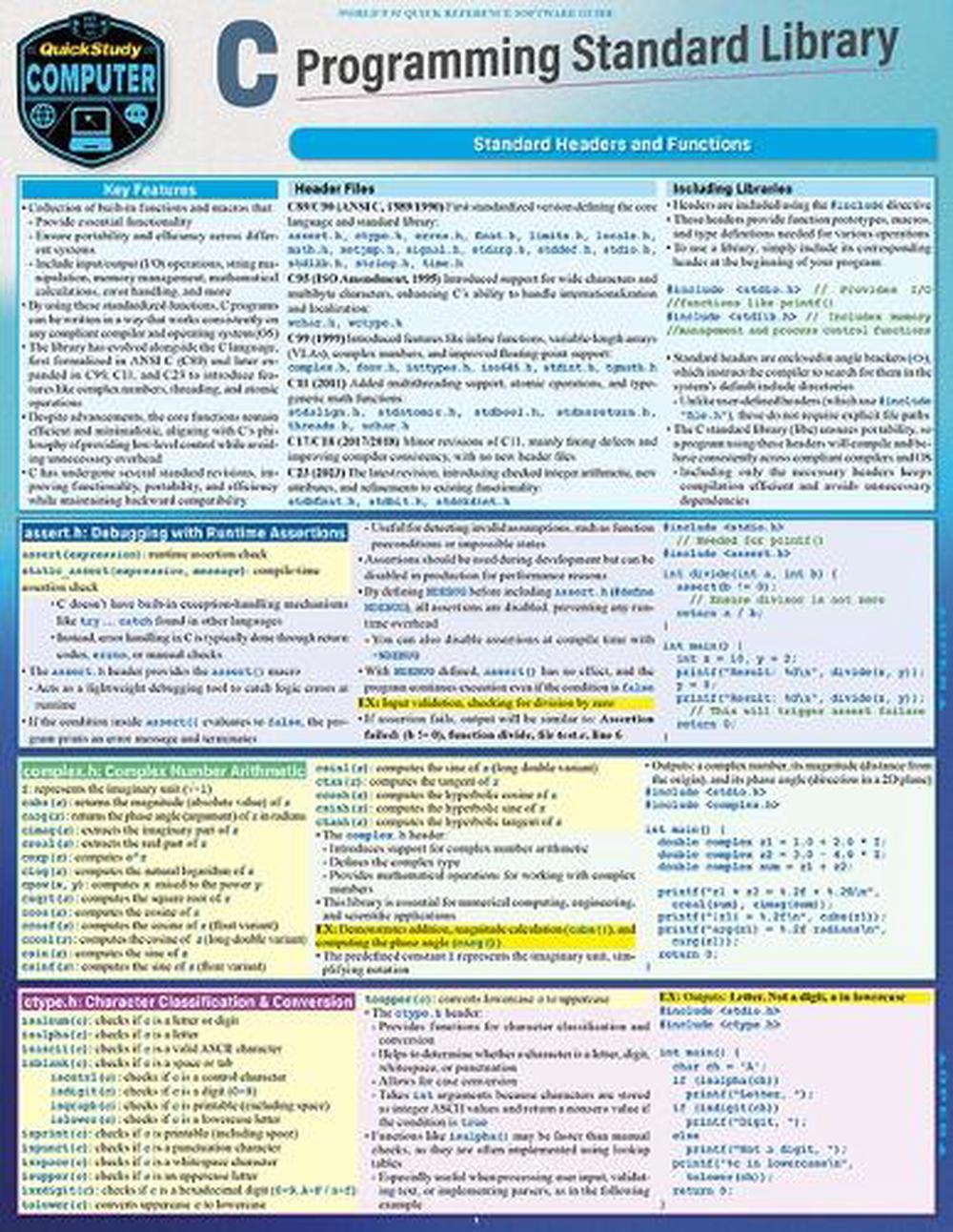 C Programming Language Standard Library, 9781423251767