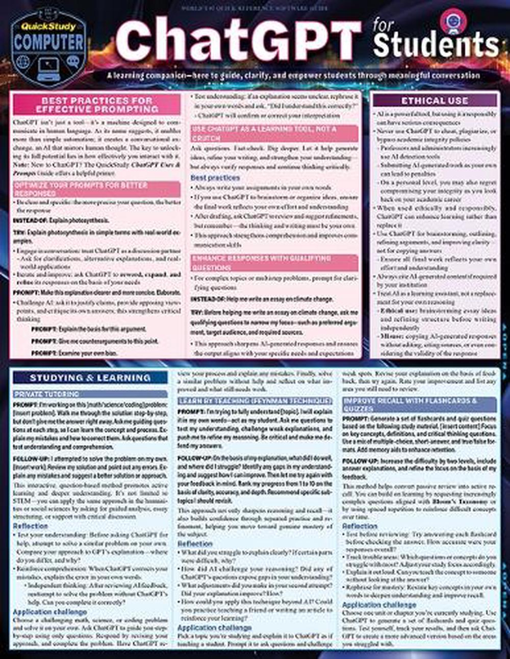 ChatGPT for Students, 9781423251903