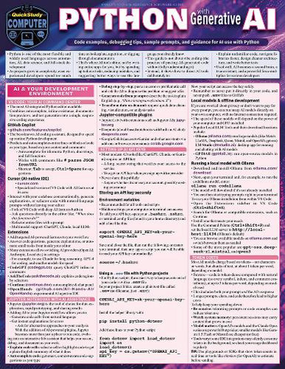 Python Programming with Generative AI, 9781423252634