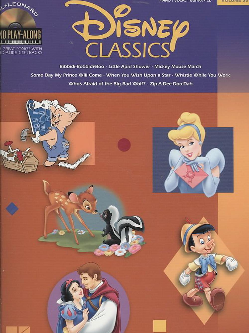 Disney Classics [With CD], 9781423426912