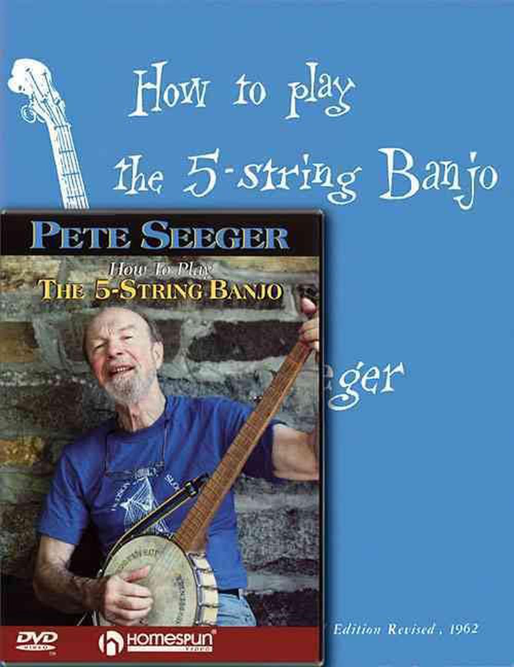 How To Play 5 String Banjo With Dvd By Pete Seeger Paperback