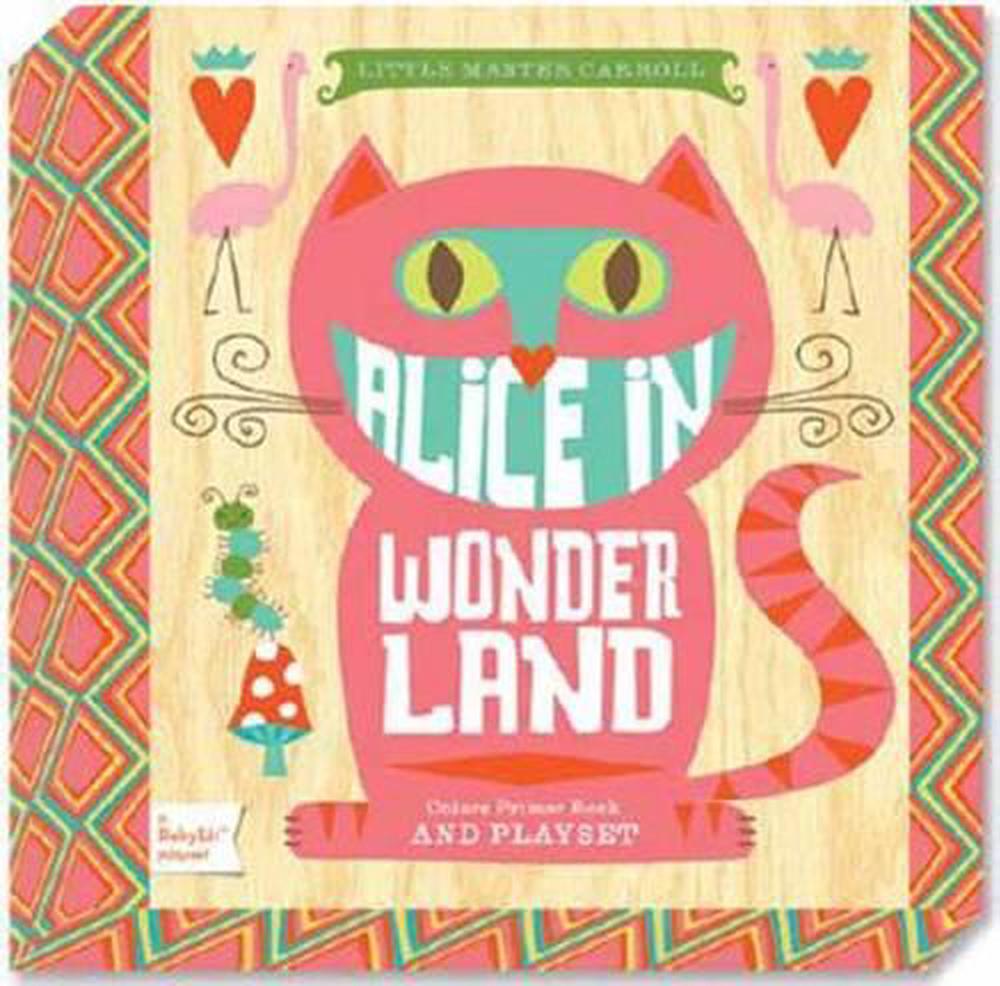BabyLit Alice in Wonderland Colors Primer Board Book and Playset by Jennifer Adams, Board Books