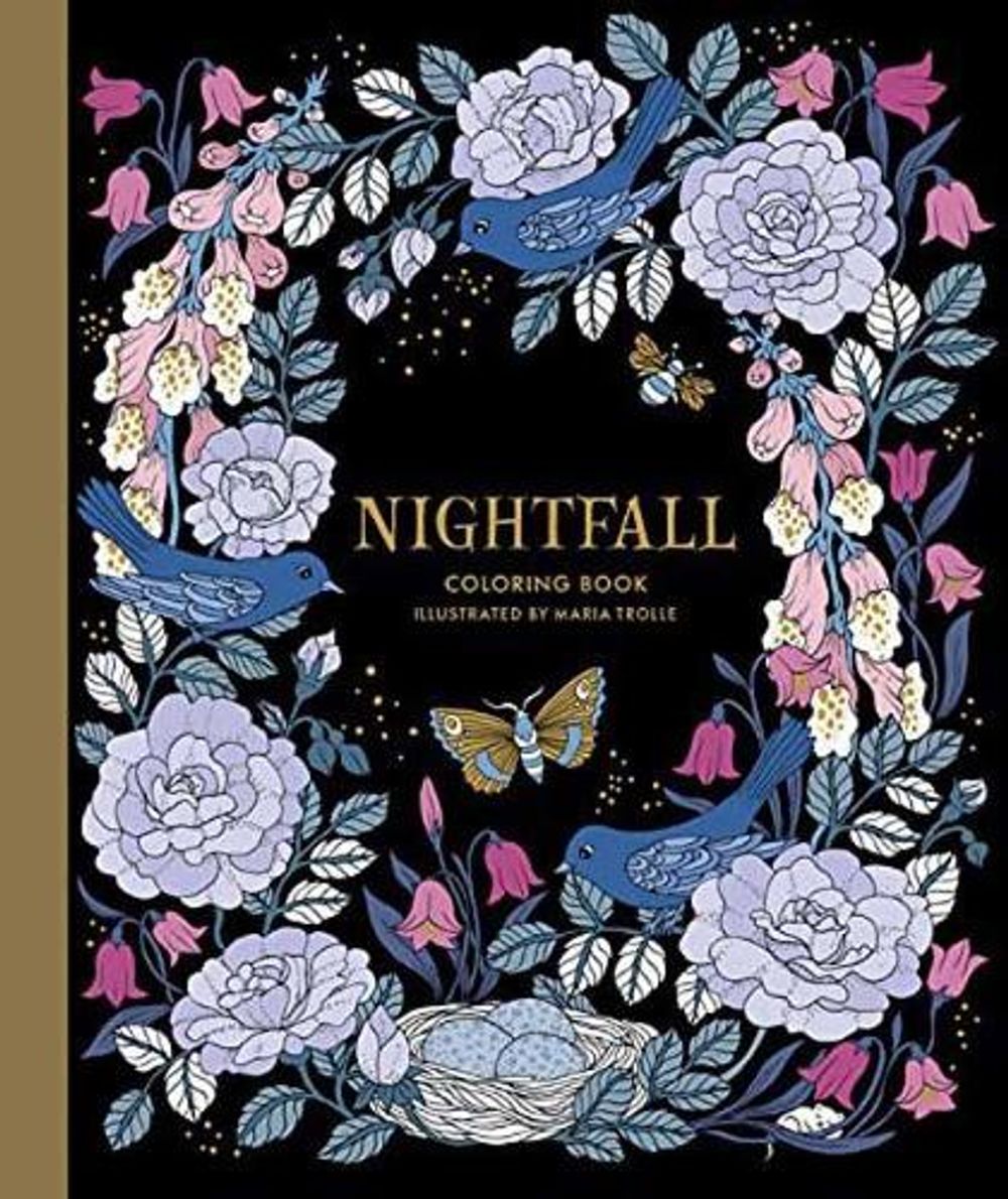 Nightfall Coloring Book by Maria Trolle - ISBN: 9781423649168