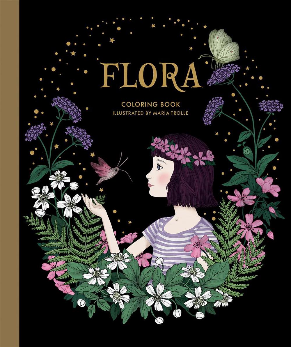 Flora Coloring Book, 9781423653554