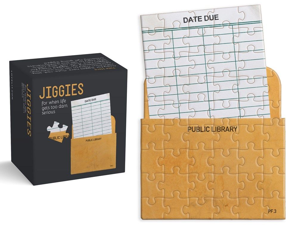 Library Card Jiggie by Gibbs Smith Publisher - ISBN: 9781423657804