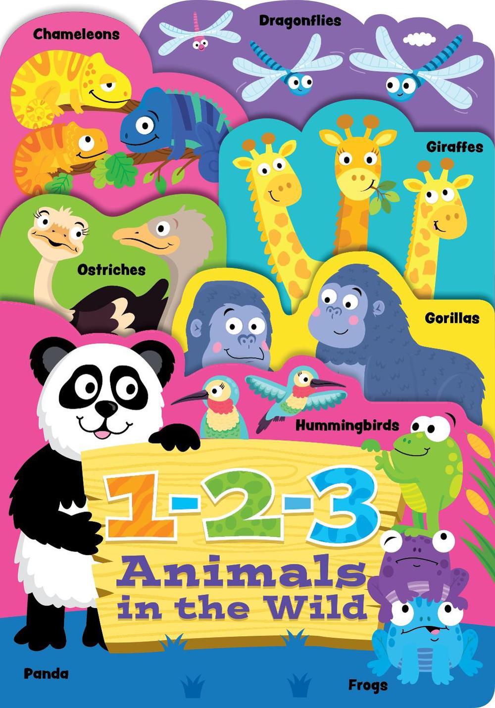 1-2-3 Animals in the Wild, 9781423669463
