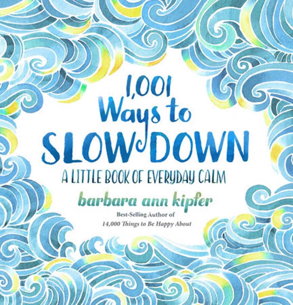 1,001 Ways to Slow Down by Barbara Ann Kipfer - ISBN: 9781426217791