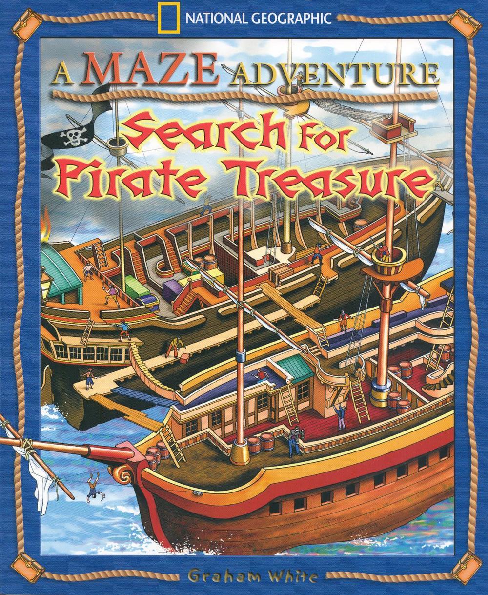 A Maze Adventure: Search for Pirate Treasure, 9781426304590