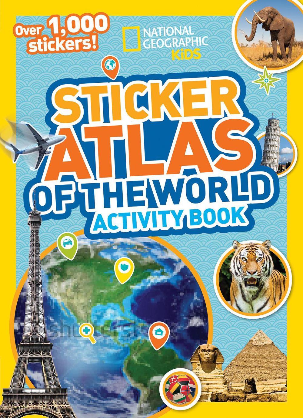 World Atlas Sticker Activity Book by National Geographic Kids - ISBN: 9781426325670