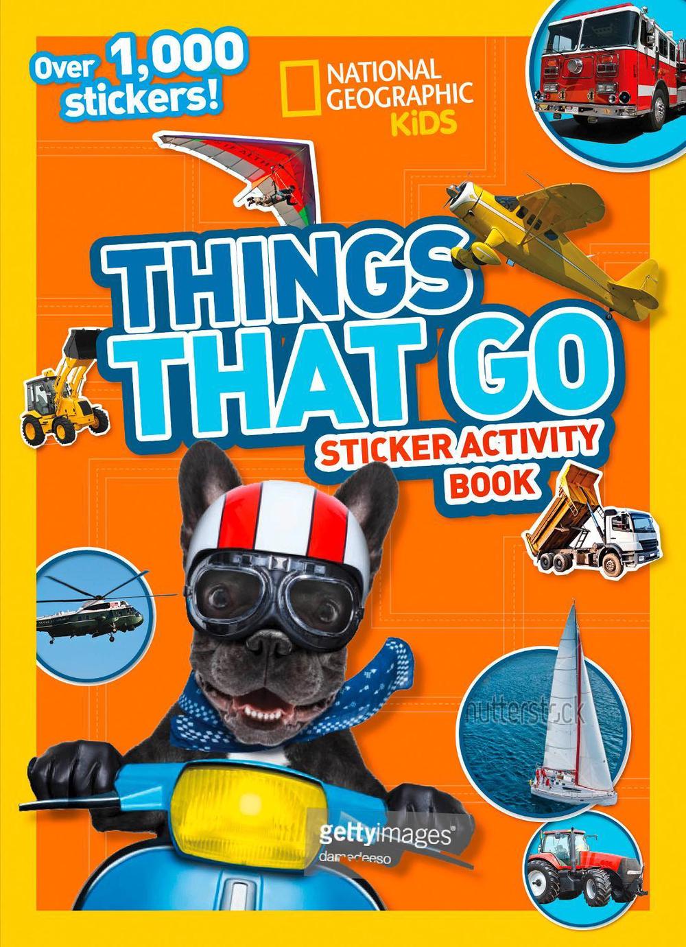 Things That Go Sticker Activity Book by National Geographic Kids - ISBN: 9781426335372