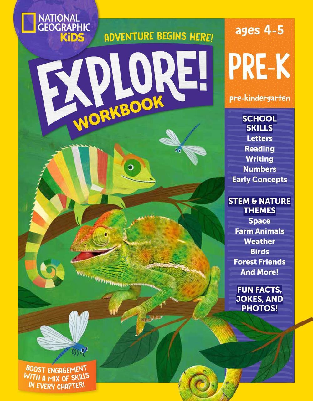 National Geographic Kids Explore! Workbook Pre-K by National Geographic Kids - ISBN: 9781426376764