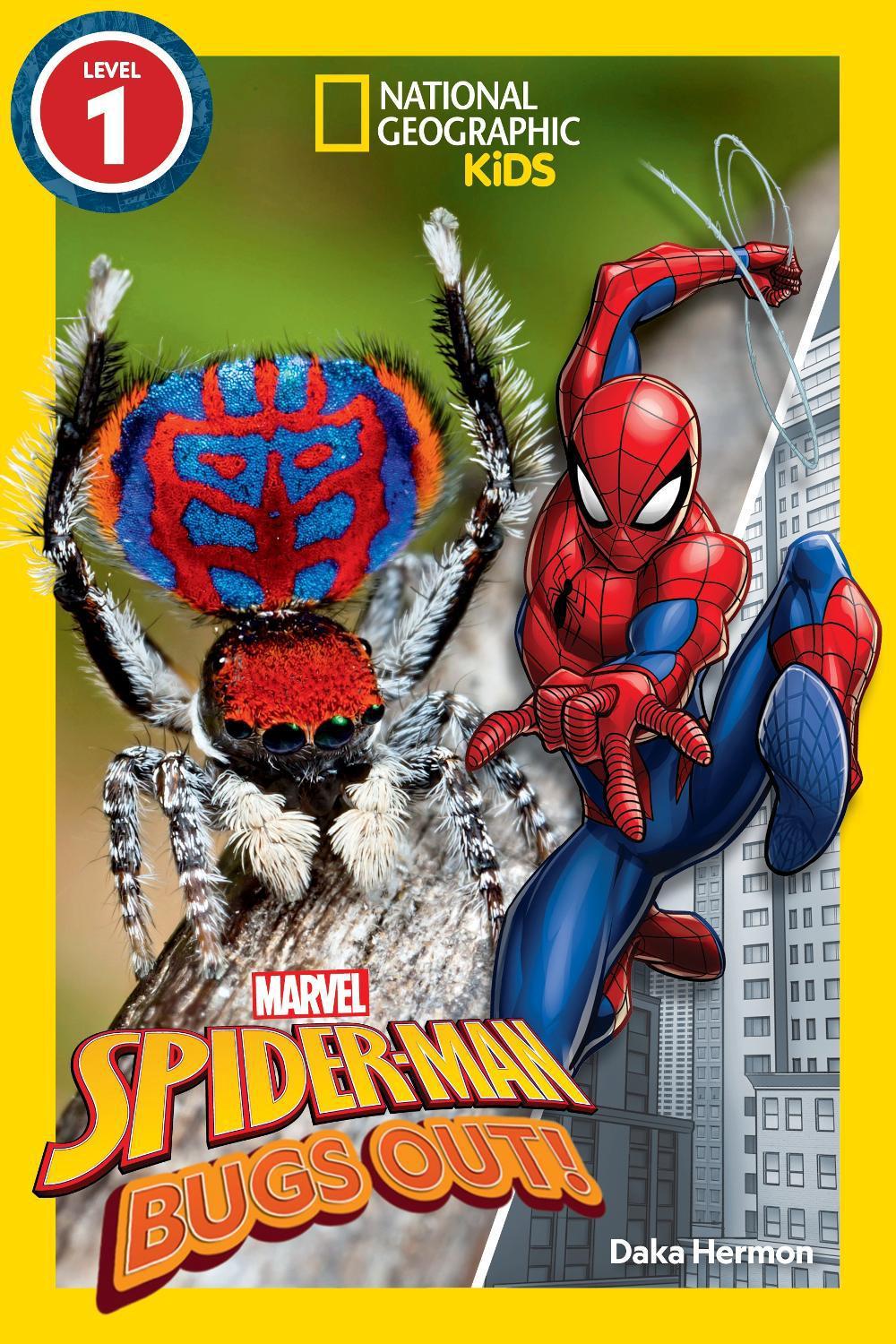 National Geographic Readers: Marvel's Spider-Man Bugs Out! (Level 1), 9781426376856