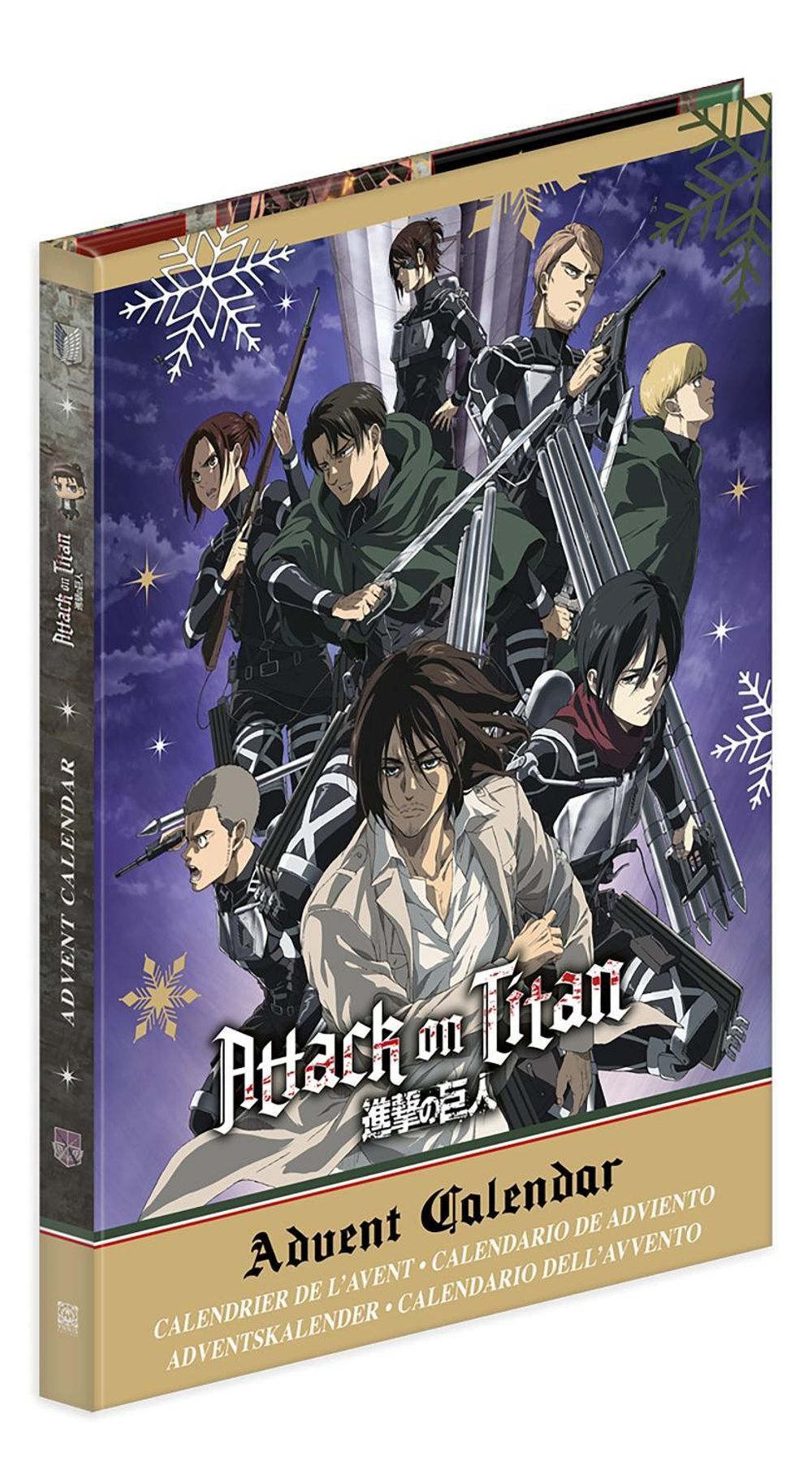 Attack on Titan: The Official Advent Calendar: 24 Days of Exclusive Gifts and Surprises by TOKYOPOP - ISBN: 9781427888556