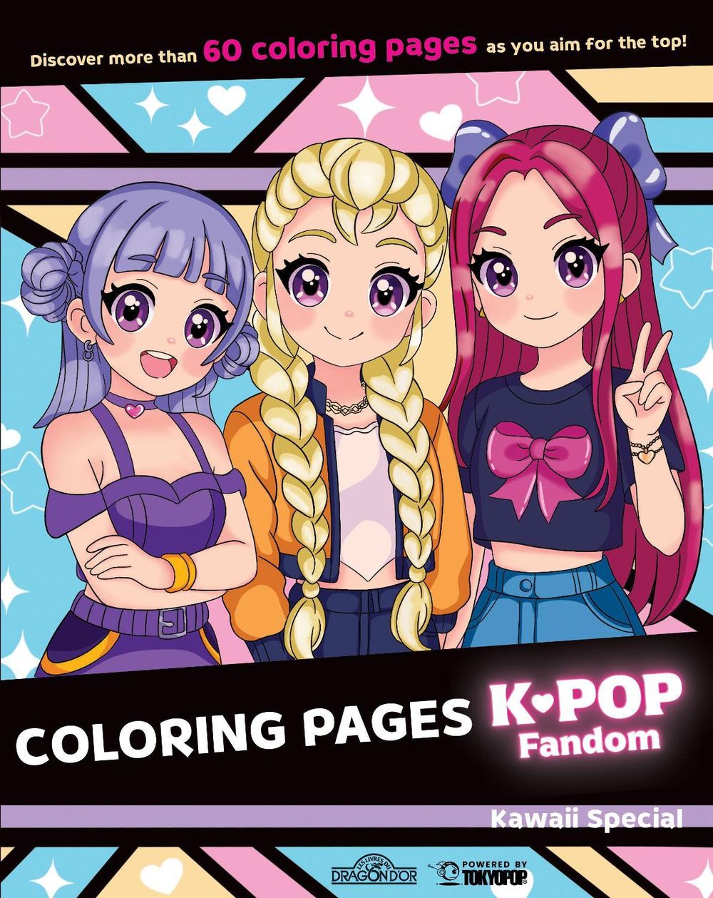 K-Pop Fandom Coloring Pages: Kawaii Special by Nadine Alff - ISBN: 9781427888648