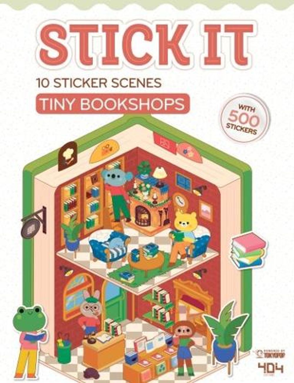 Stick it - Tiny Bookshops by Clémentine Derodit - ISBN: 9781427889799