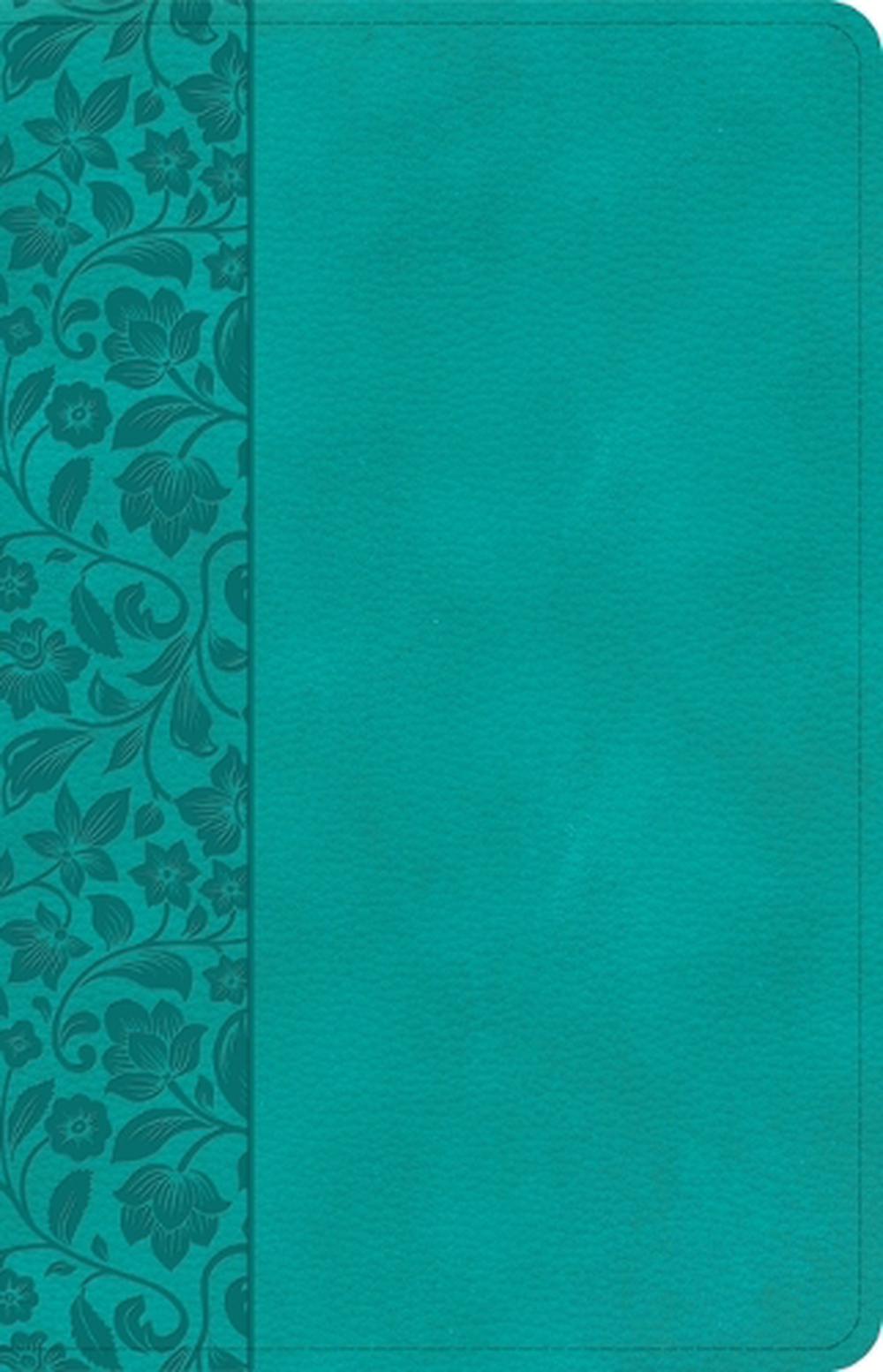 NASB Personal Size Bible, Teal Leathertouch, 9781430094821