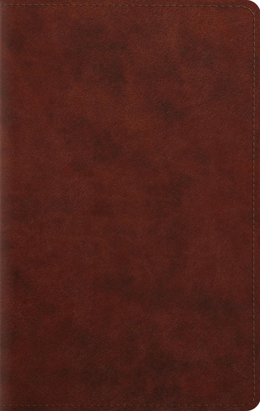 ESV Large Print Personal Size Bible (Trutone Chestnut), 9781433541544
