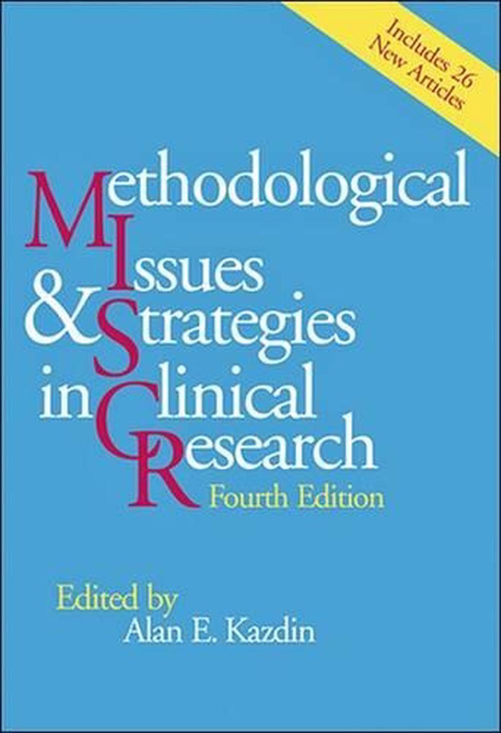 Methodological Issues and Strategies in Clinical Research, 9781433820922