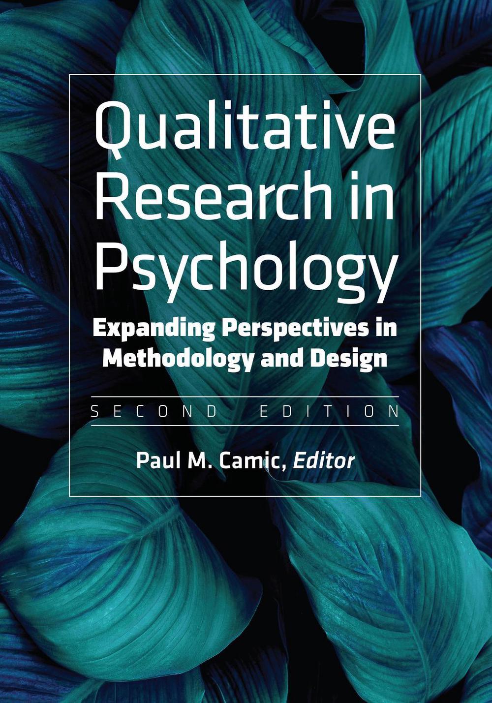 Qualitative Research in Psychology by Paul M. Camic - ISBN: 9781433834455