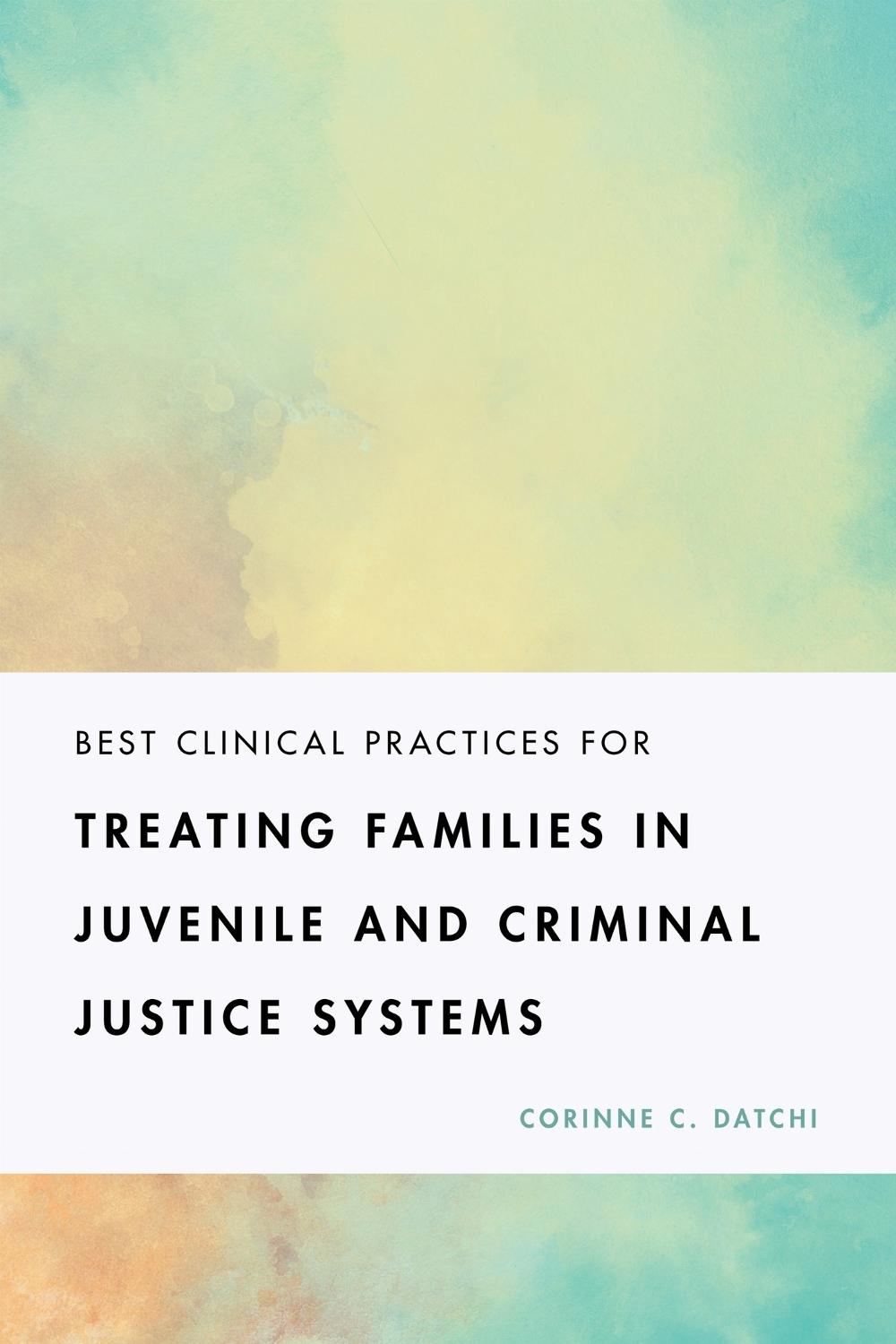 Best Clinical Practices for Treating Families in Juvenile and Criminal Justice Systems, 9781433836558