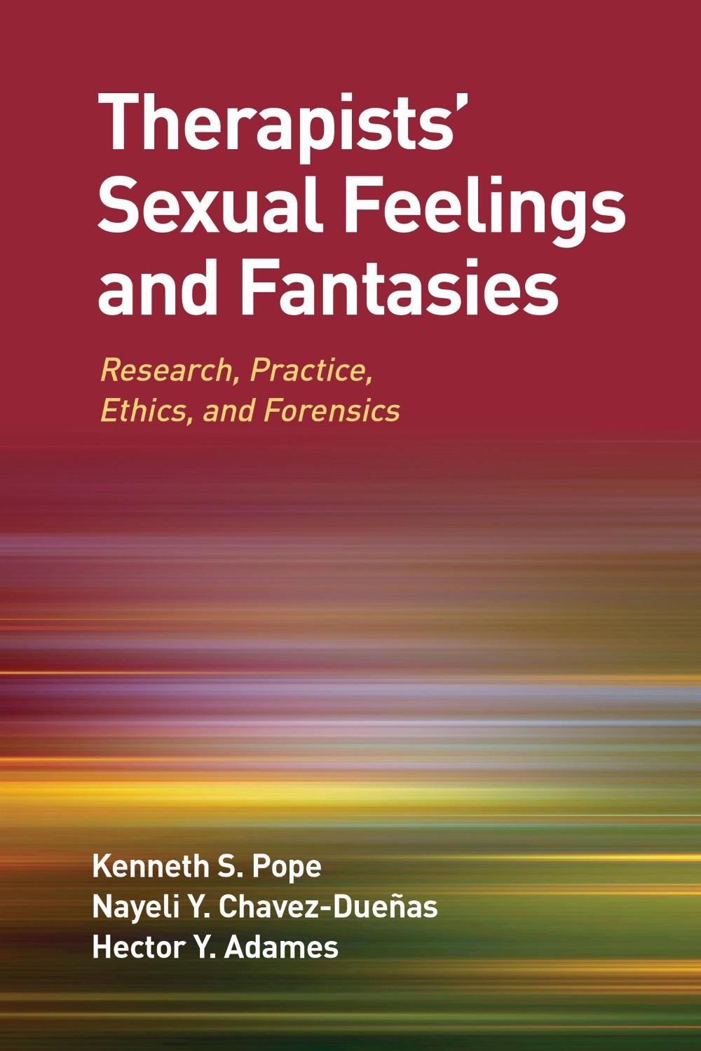 Therapists' Sexual Feelings and Fantasies, 9781433844331