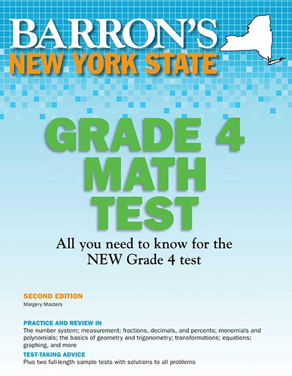 New York State Grade 4 Math Test by Margery Masters - ISBN: 9781438000435