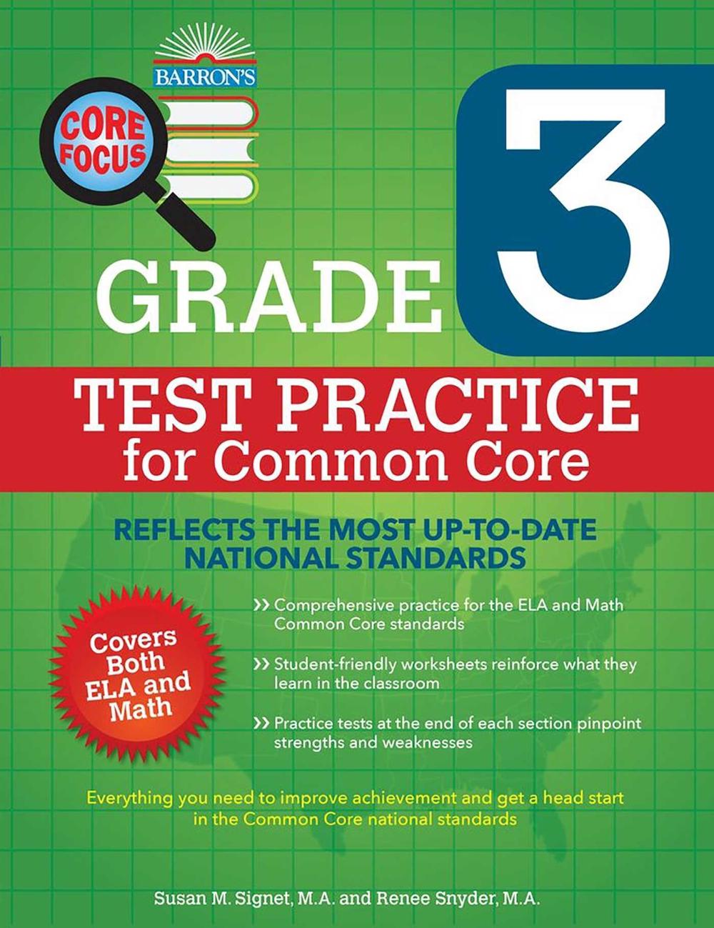Core Focus Grade 3: Test Practice for Common Core by Renee Snyder - ISBN: 9781438005515