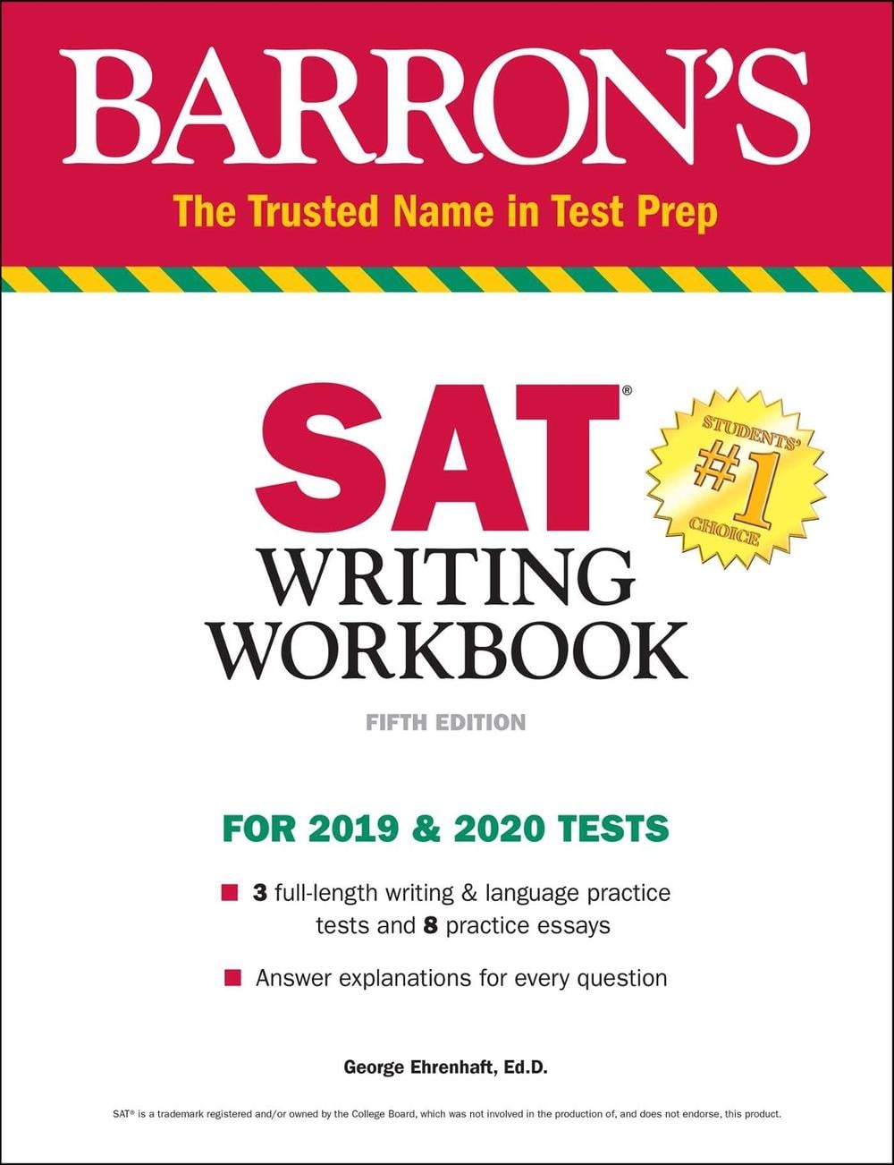 SAT Writing Workbook by George Ehrenhaft - ISBN: 9781438011714