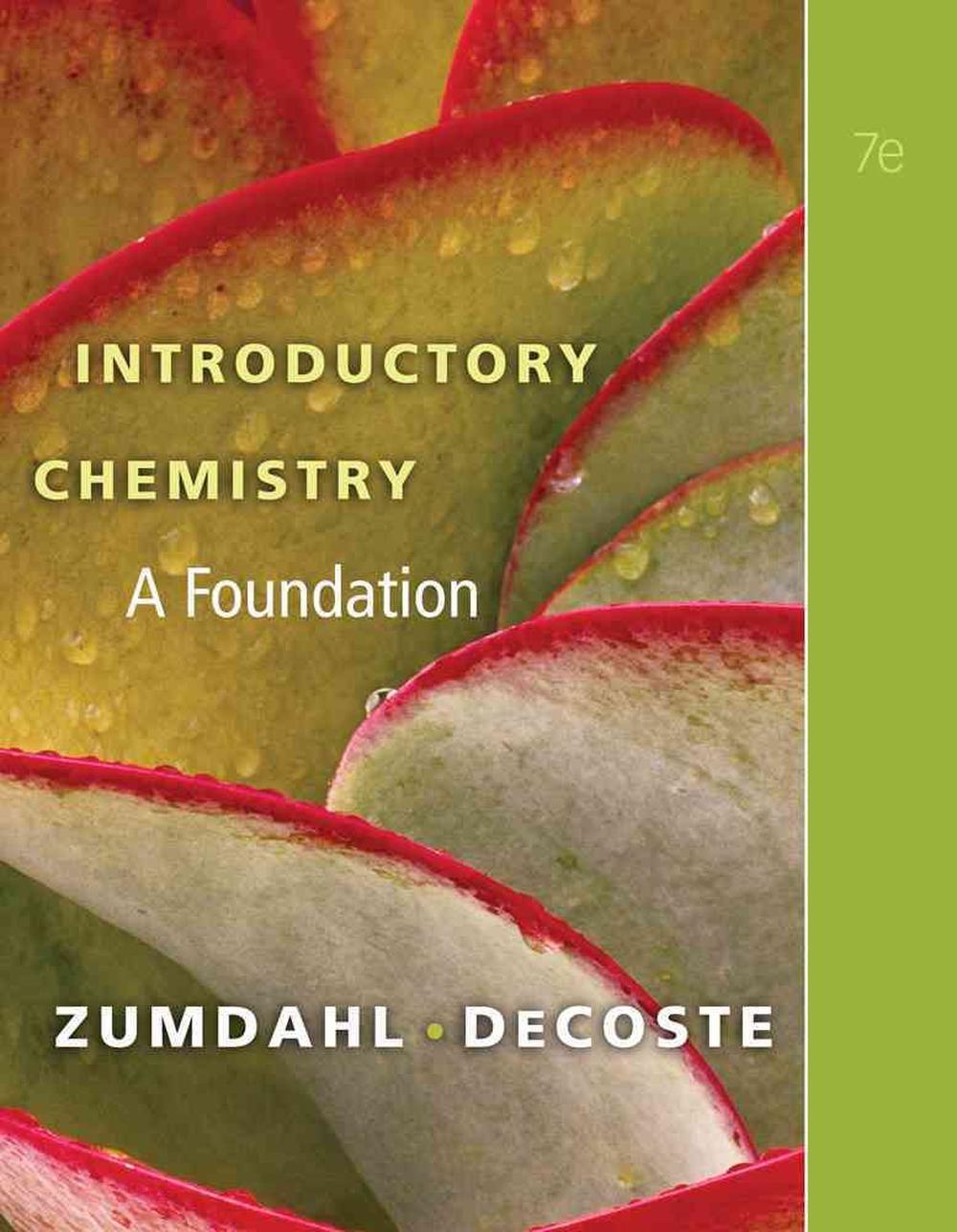 Introductory Chemistry: A Foundation By Steven S. Zumdahl, Hardcover ...