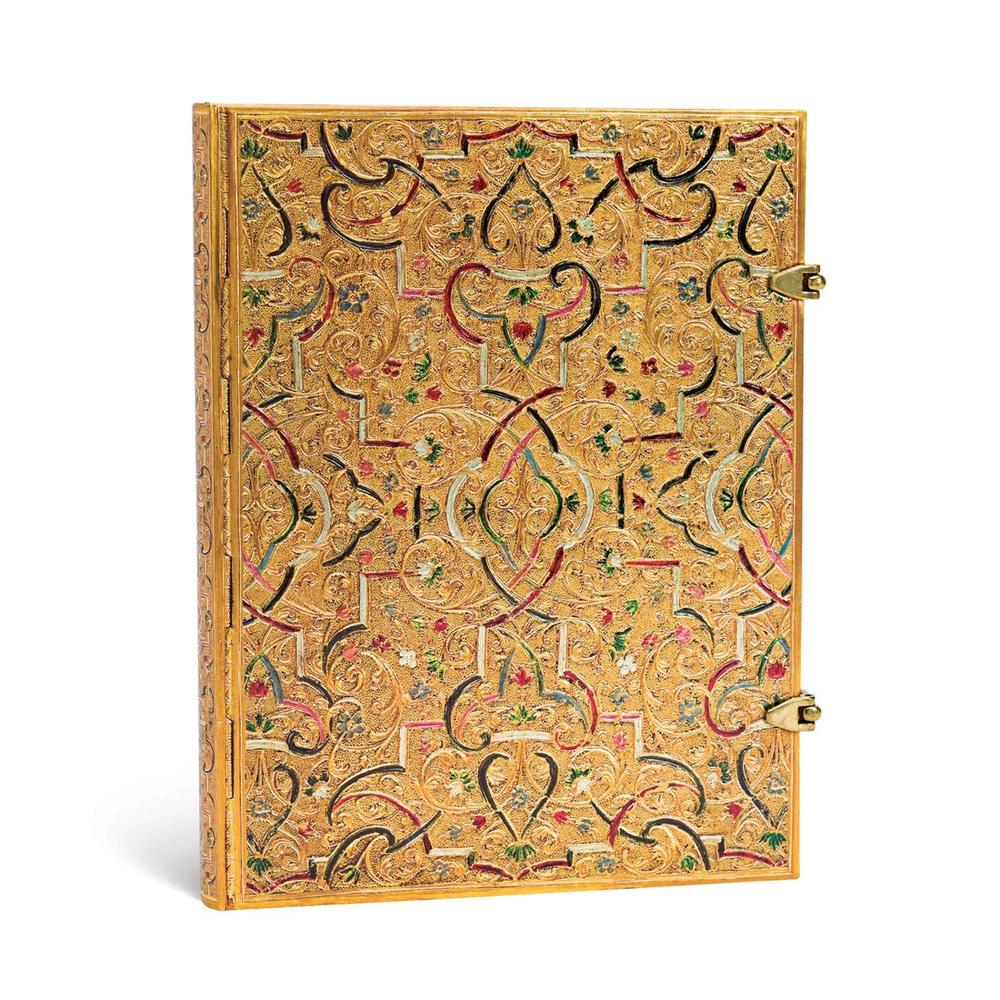 Paperblanks Gold Inlay Ultra Lined Hardcover Journal by Paperblanks - ISBN: 9781439725306