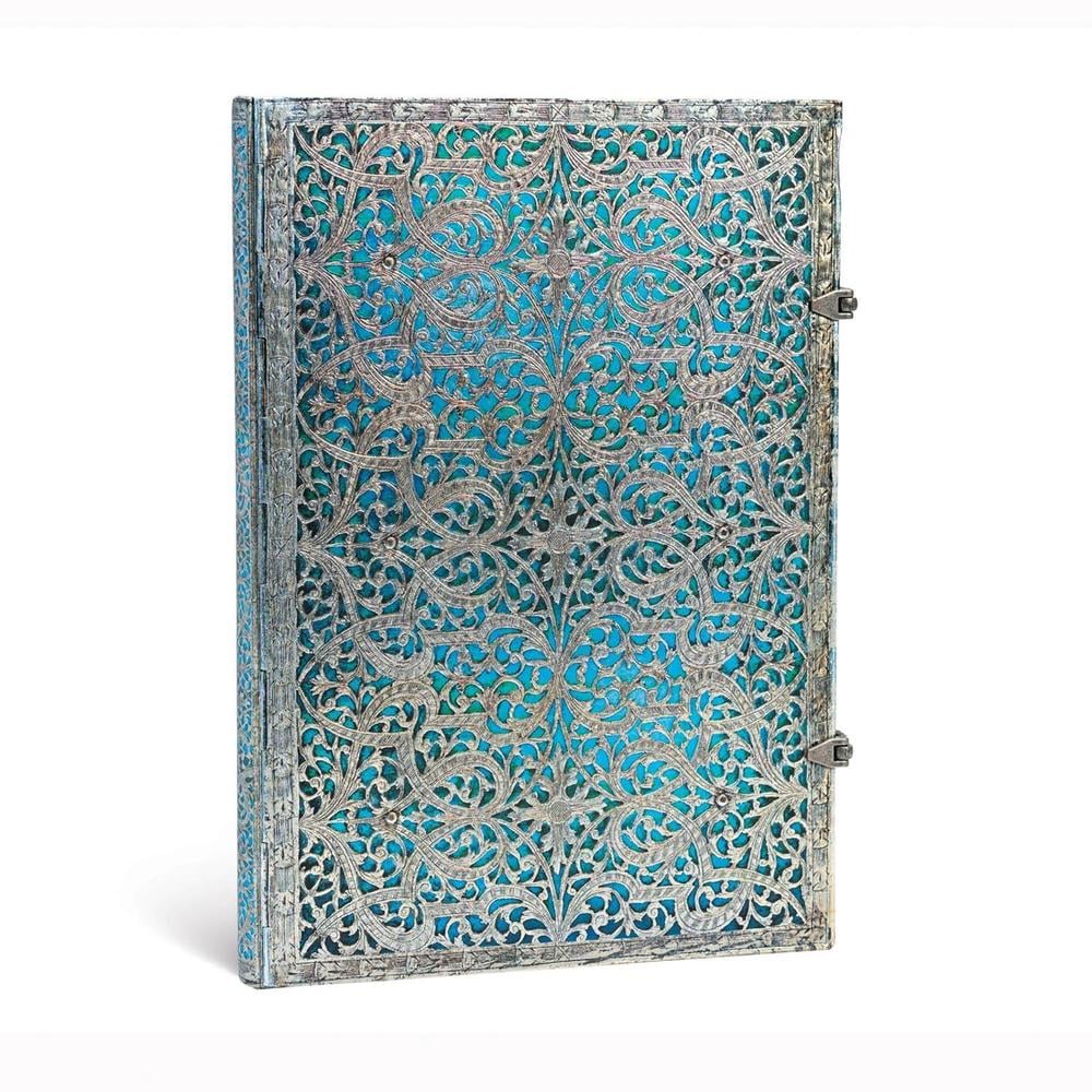 Paperblanks Maya Blue Grande Unlined Hardcover Journal by Paperblanks - ISBN: 9781439725597