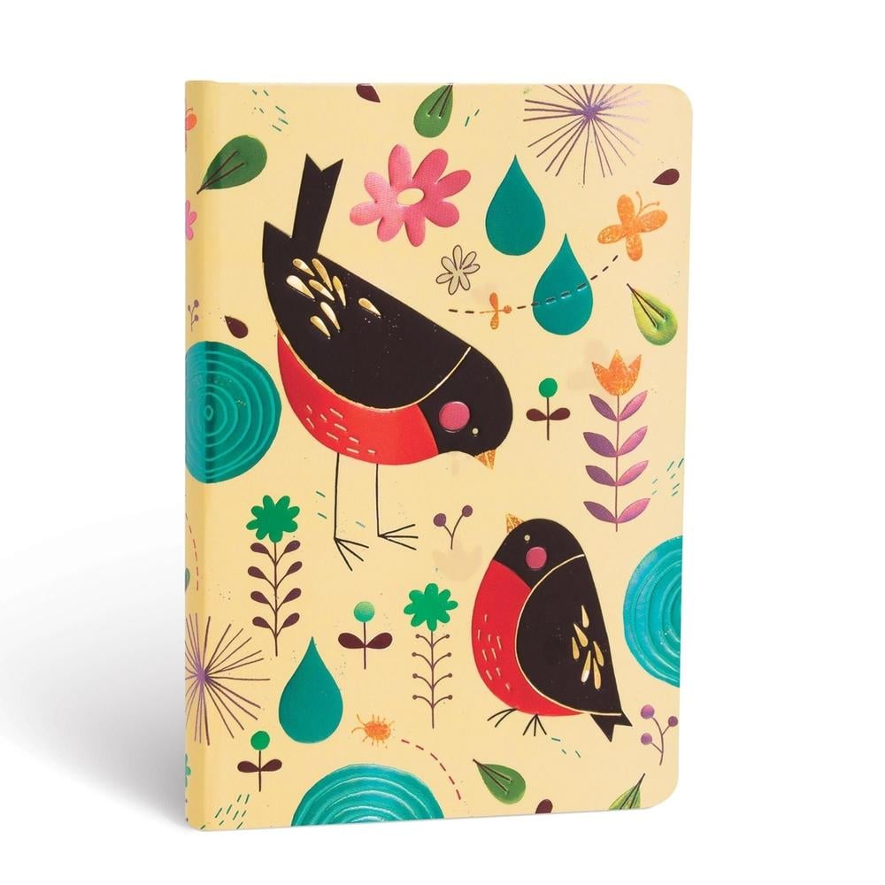 Paperblanks Mother Robin (Tracy Walker's Animal Friends) Mini Lined Hardcover Journal (Elastic Band Closure) by Paperblanks - ISBN: 9781439736005