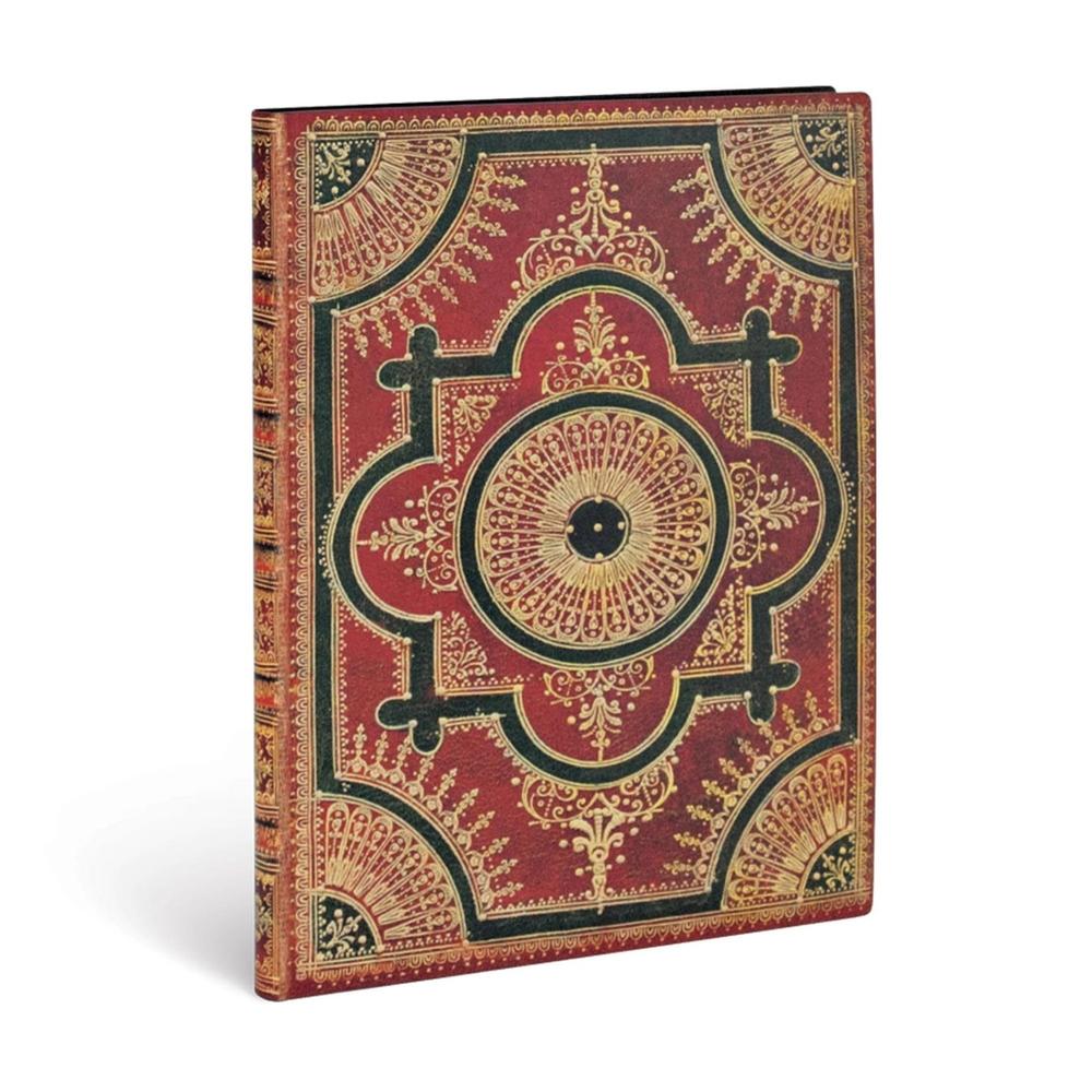 Paperblanks Ventaglio Rosso Kraft (Baroque Ventaglio) Ultra Lined Softcover Flexi Journal, 9781439744611