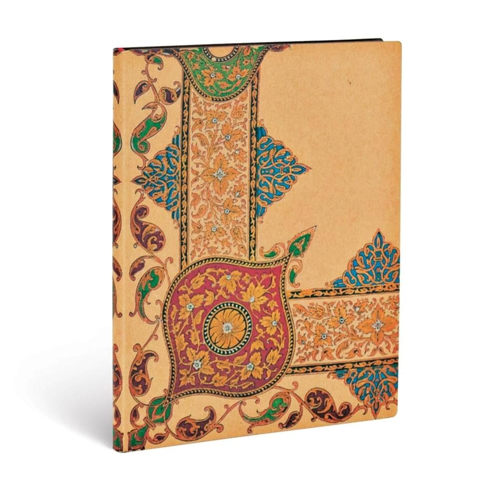 Paperblanks Visions of Paisley Ivory Kraft (Lyon Florals) Ultra Lined Softcover Flexi Journal by Paperblanks - ISBN: 9781439744697