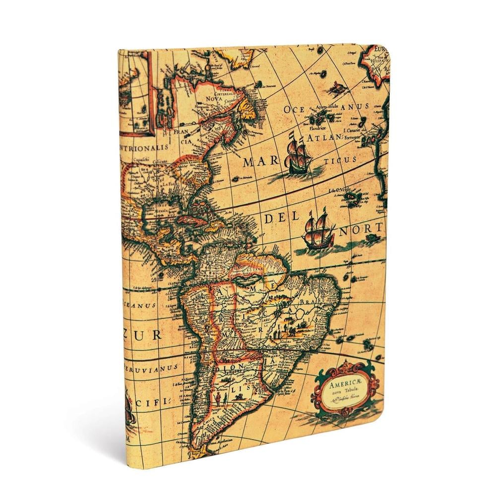Paperblanks Western Hemisphere Lined Hardcover Journal by Paperblanks - ISBN: 9781439752982