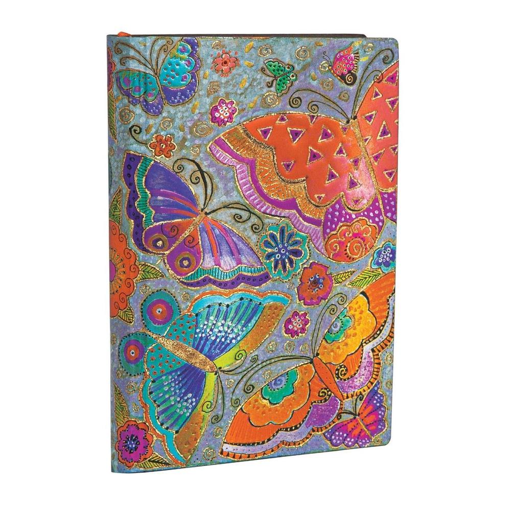 Paperblanks Flutterbyes Mini Lined Softcover Flexi Journal (240 pages) by Paperblanks - ISBN: 9781439754061