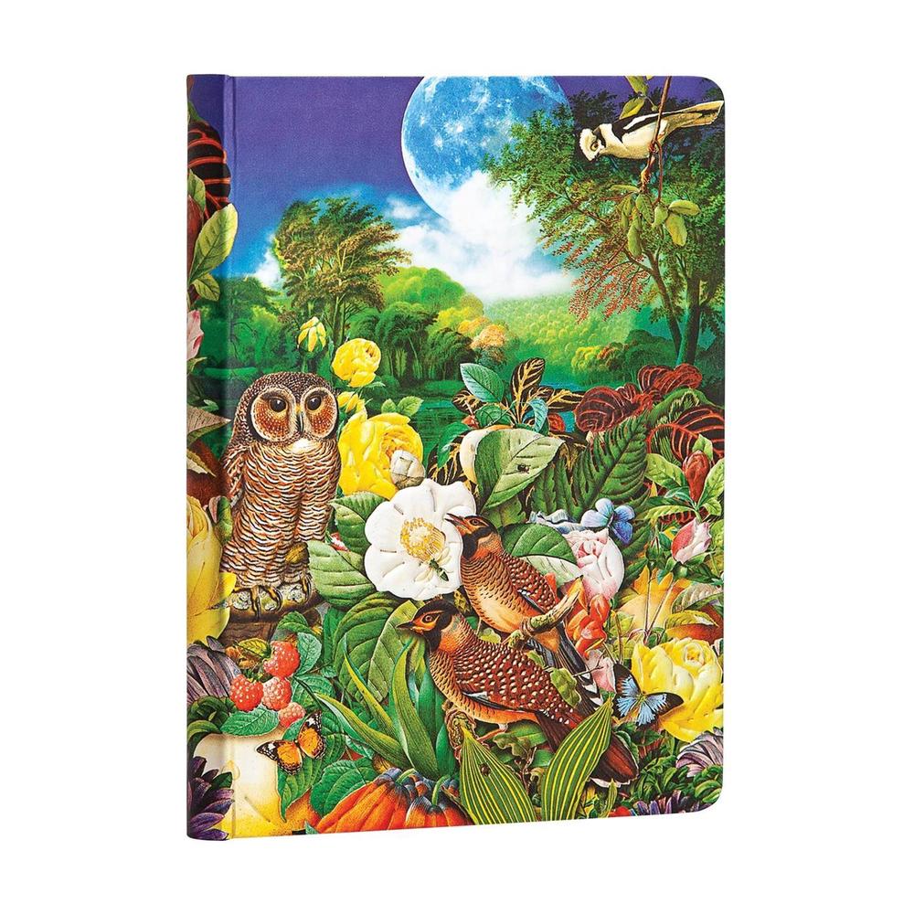 Paperblanks Moon Garden Unlined Hardcover Journal by Paperblanks - ISBN: 9781439754535