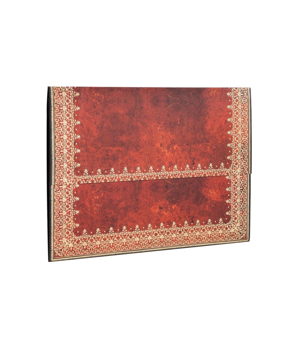 Old Leather Foiled Document Folder, 9781439754740