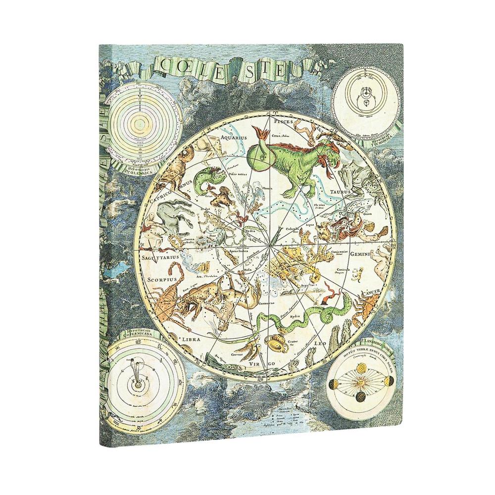 Paperblanks Celestial Planisphere Ultra Lined Softcover Flexi Journal, 9781439756140