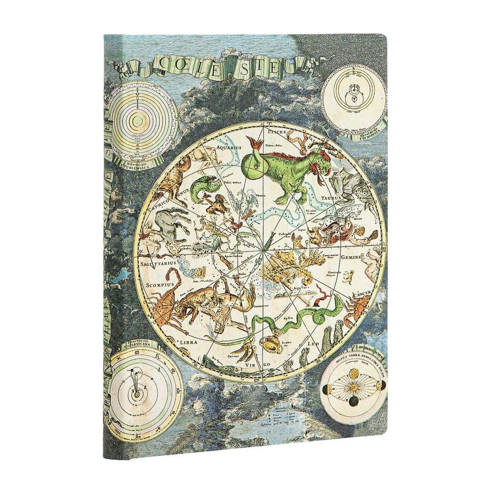 Paperblanks Celestial Planisphere Mini Lined Softcover Flexi Journal by Paperblanks - ISBN: 9781439756188