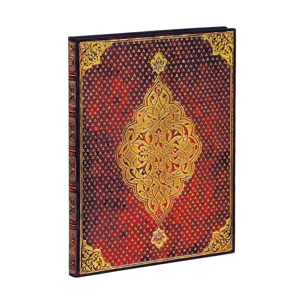 Paperblanks Golden Trefoil Ultra Lined Hardcover Journal (Elastic Band Closure) by Paperblanks - ISBN: 9781439763612